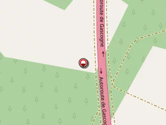 Carte de Sanef Aquitaine à Gaillères