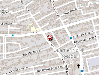 Carte de Espace Clés 2000 à Avignon