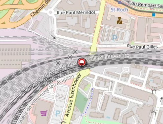 Carte de Crèche-halte Maison Pour Tous à Avignon