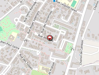 Carte de Edisco à Saint-juéry