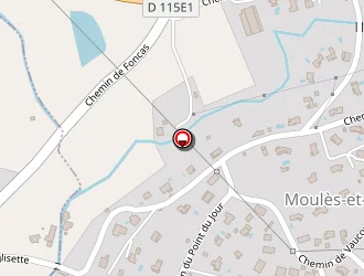 Carte de Psi à Moulès-et-baucels