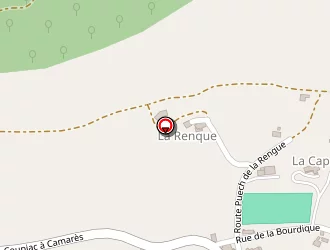 Carte de La Caminada à Martrin