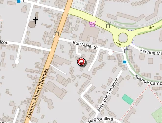 Carte de Art Mural à Albi