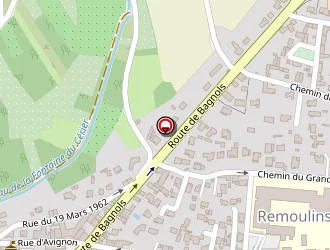 Carte de Total Station Service à Remoulins