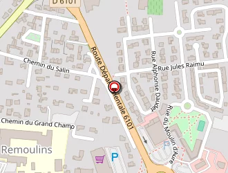 Carte de Cintract-poligné Céline à Remoulins