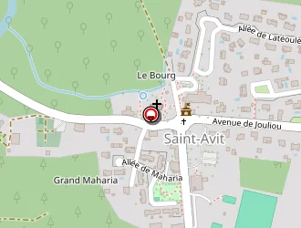 Carte de Branas Alain à Saint-avit