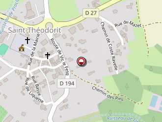 Carte de Afsep à Saint-théodorit