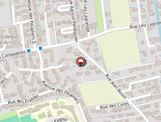 Carte de Helleu John à Morières-lès-avignon