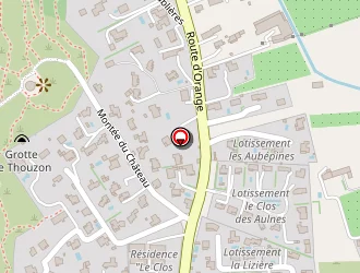 Carte de Villa De Thouzon à Thor (le)