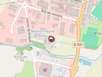 Carte de Gascovert à Condom