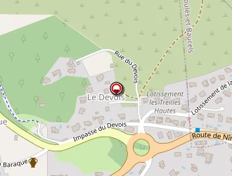 Carte de Ménard Frédéric à Ganges