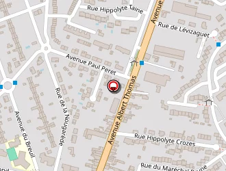 Carte de Lycée Technique Privé Sainte Cécile à Albi