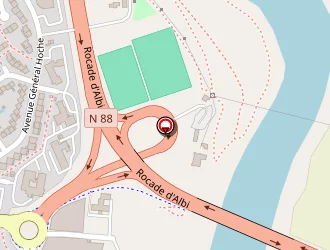 Carte de Colaur à Albi