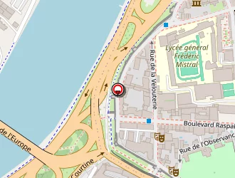 Carte de Brunie Bernard à Avignon