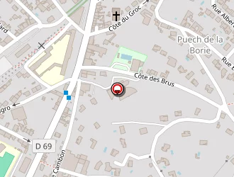 Carte de Gourg André à Saint-juéry