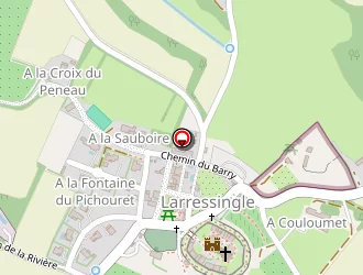 Carte de Camp De Siege Medieval à Larressingle