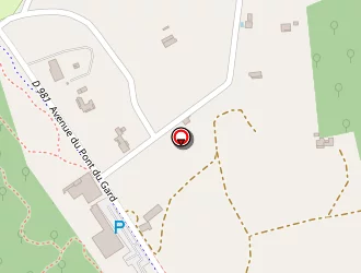 Carte de Nancea à Remoulins