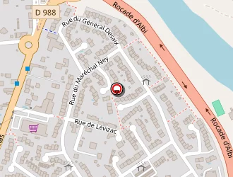 Carte de Ferriee Pascal à Albi