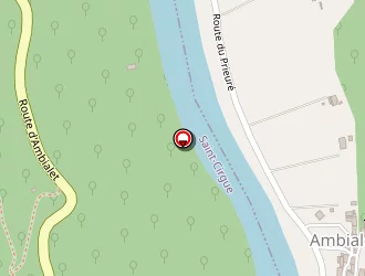 Carte de Base De Canoe D Ambialet à Saint-cirgue