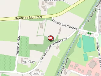 Carte de G.bajolle à Condom