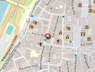 Carte de Les Genets D'or à Avignon