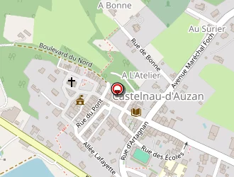 Carte de Tejedor (sarl Exploitation) à Castelnau-d'auzan