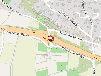 Carte de Ferme Le Bourgas à Angles (les)