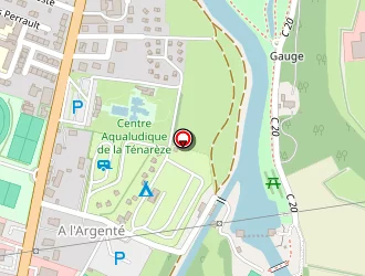 Carte de Camping Municipal à Condom