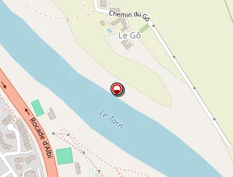 Carte de La Tour De Pizza à Albi