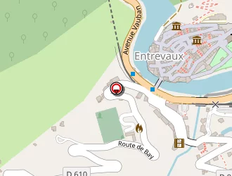 Carte de La Poste à Entrevaux