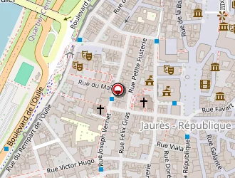 Carte de Le Petit Louvre à Avignon