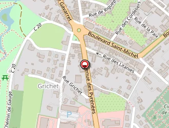 Carte de Bricomarche à Condom