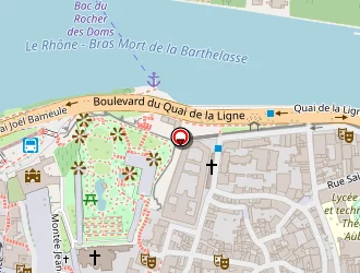 Carte de La Banasterie à Avignon