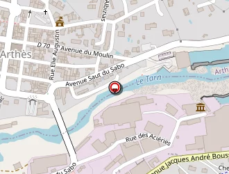 Carte de La Poste à Saint-juéry