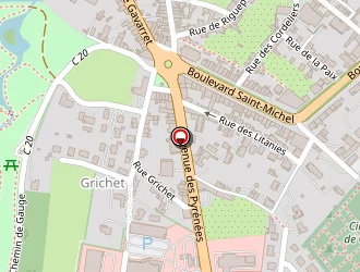 Carte de Lidl à Condom