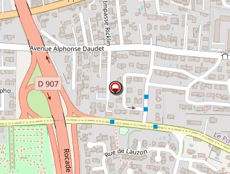 Carte de Eglise Evangélique Libre à Avignon