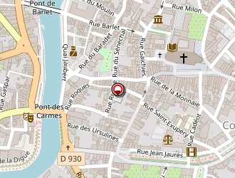 Carte de Marbrerie Lartigue à Condom