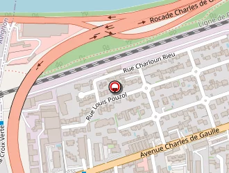 Carte de Brouillon Saïd à Pontet (le)