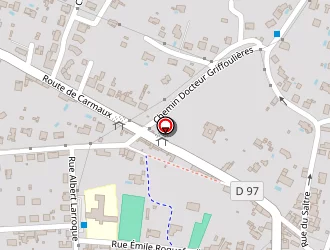 Carte de Café Du Centre à Arthès