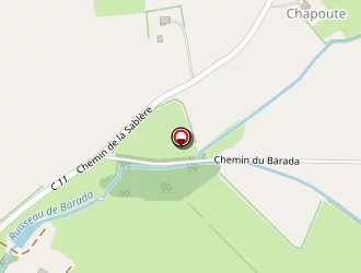 Carte de Centre Equestre Le Haou à Condom