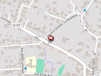 Carte de Boulodrome à Arthès