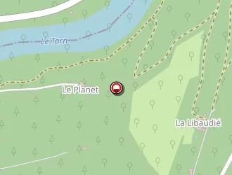 Carte de La Libaudié B And B à Bastide-solages (la)