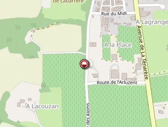 Carte de Plastigers à Labarrère