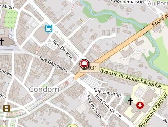 Carte de Maaf Assurances à Condom