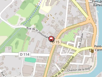 Carte de Carrefour Market à Condom