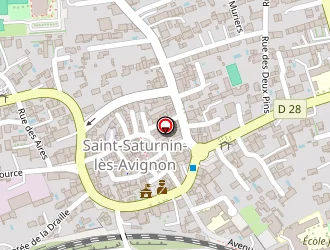Carte de Bémavanille à Saint-saturnin-lès-avignon