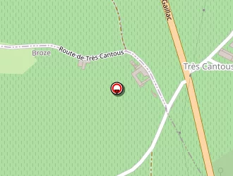 Carte de Château Lecusse à Broze