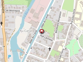 Carte de Librairie Gourmande à Condom