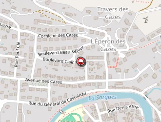 Carte de Le Foirail à Saint-affrique