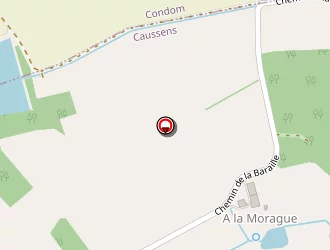 Carte de La Maurague à Caussens